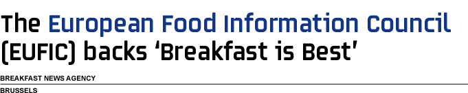 The European Food Information Council (EUFIC) backs Breakfast is Best